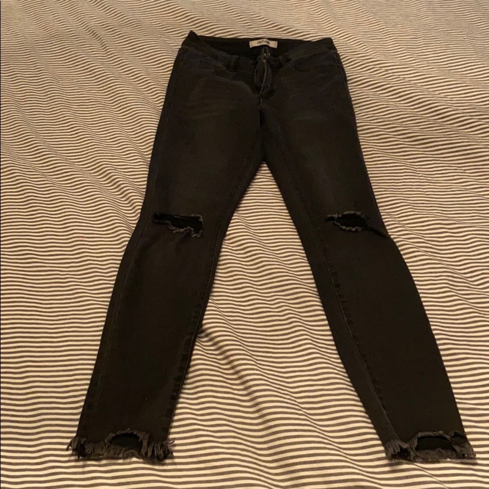 Refuge black jeans